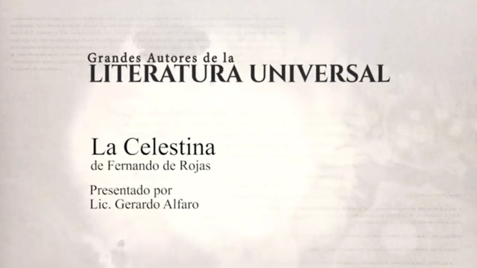 "La Celestina" de Fernando de Rojas