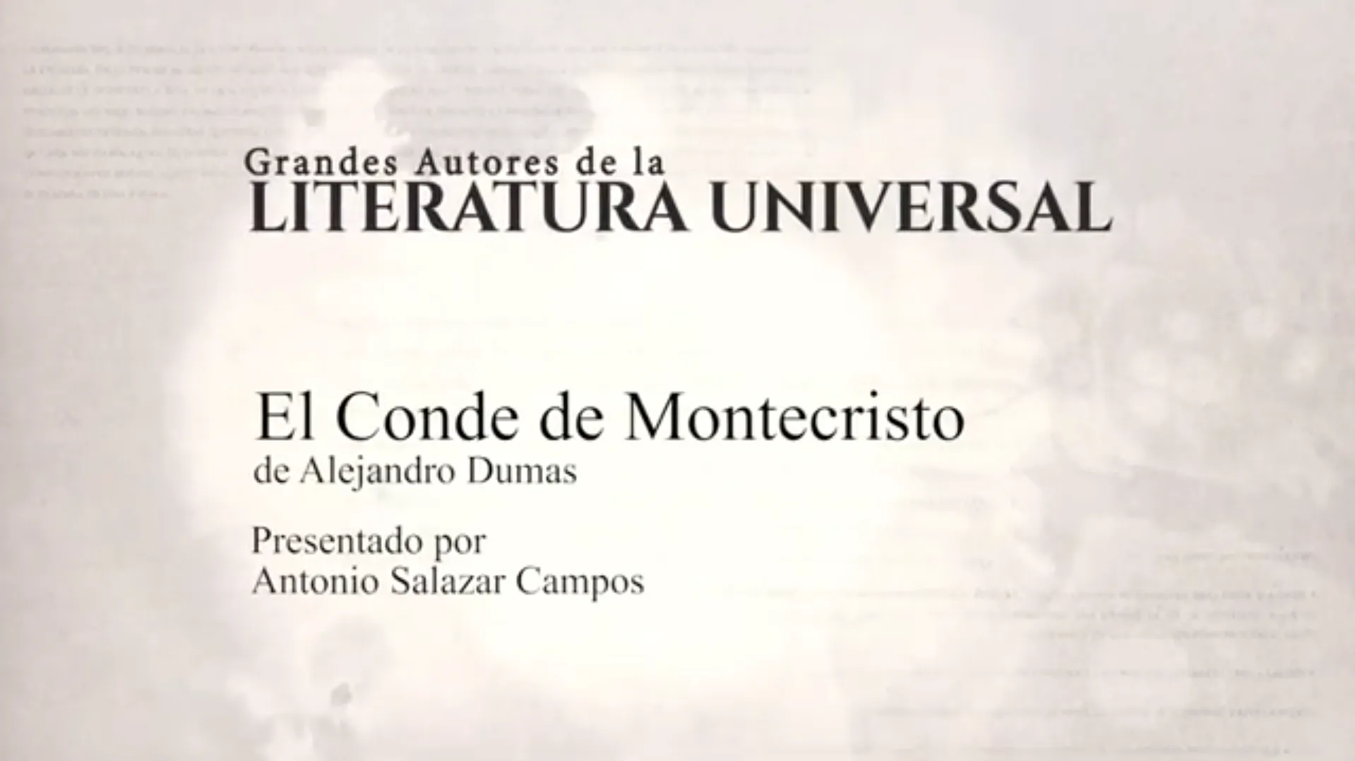 "El Conde de Montecristo" de Alejandro Dumas