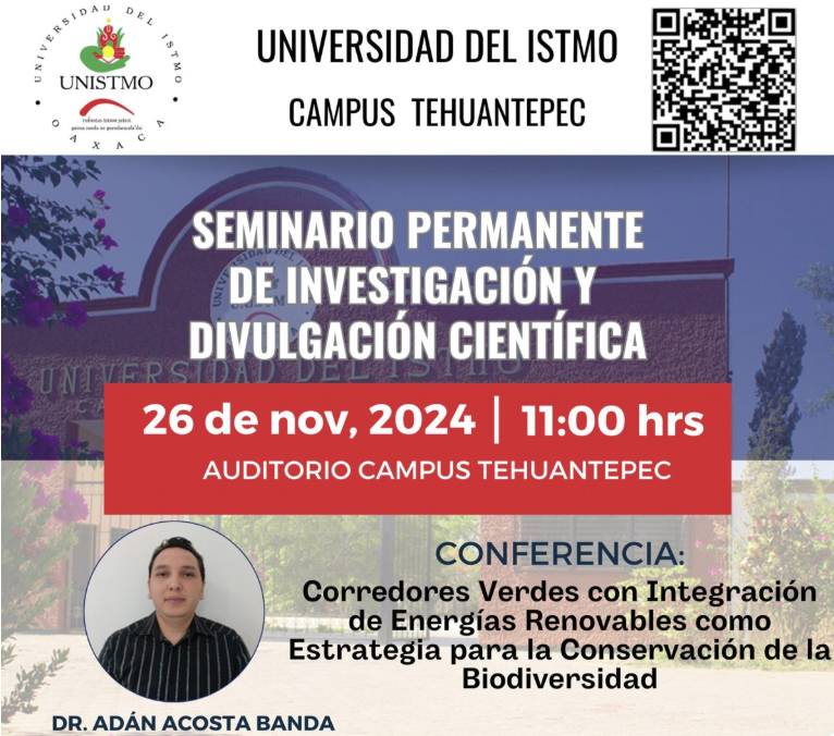 " Corredores verdes con integración de energías renovables..."